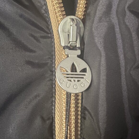 NWT Gucci x adidas Padded Down Hooded Jacket With Detachable Sleeves 713712 - Picture 5 of 9